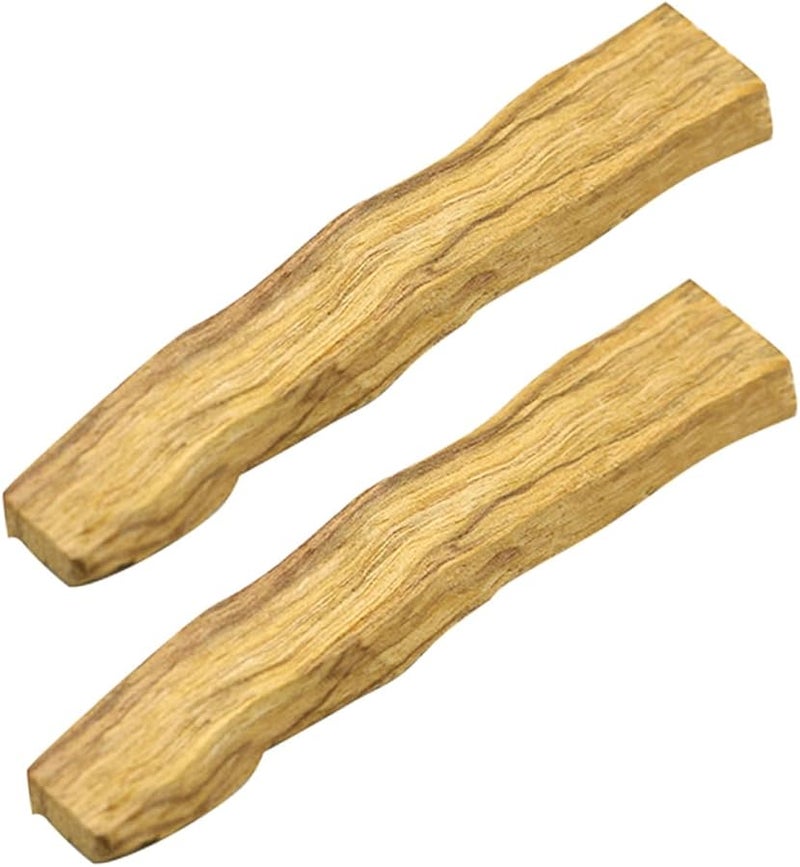 عصي البالو سانتو البخور الطبيعية مجموعة من 2 عصي خشبية للتطهير للتأمل، عطر المنزل وتنقية الطاقة - Image 1